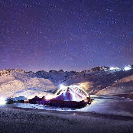 AHF-Zelt-Sternenhimmel.jpg | © Arosa Tourismus / Nina Hardegger-Mattli