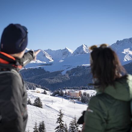 Winterwandern in Arosa | © Arosa Tourismus / Nina Hardegger-Mattli