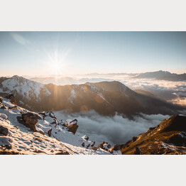 Sonnenuntergang Arosa Weisshorn | © Arosa Tourismus